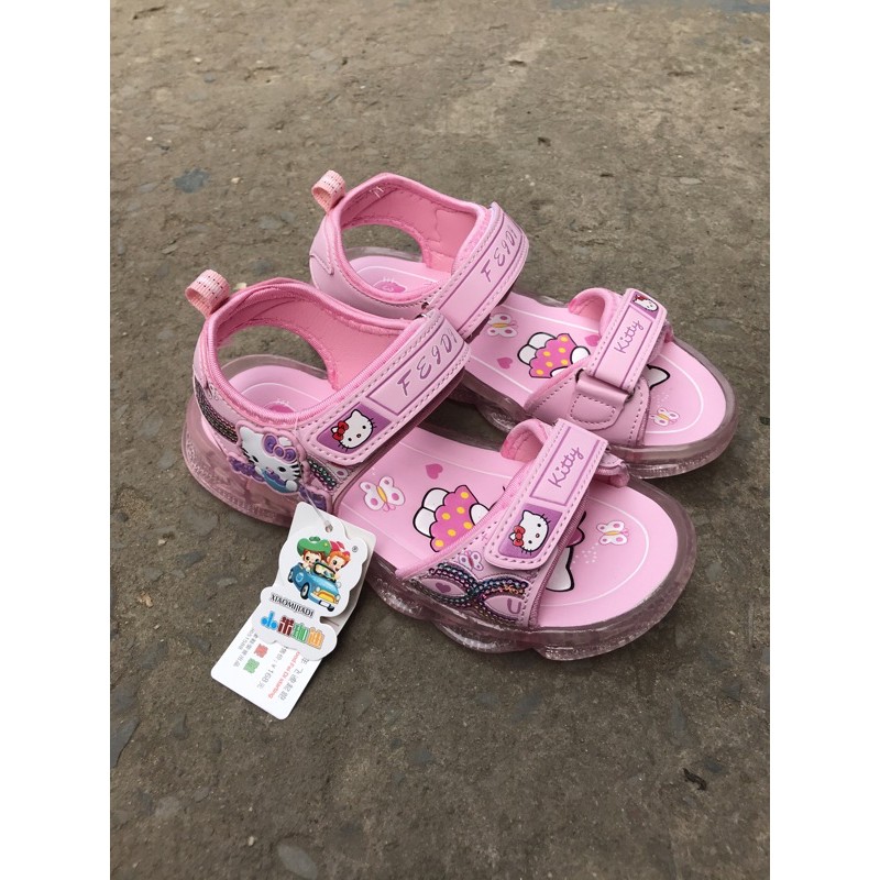 Sandal Hello Kitty cho bé gái full box