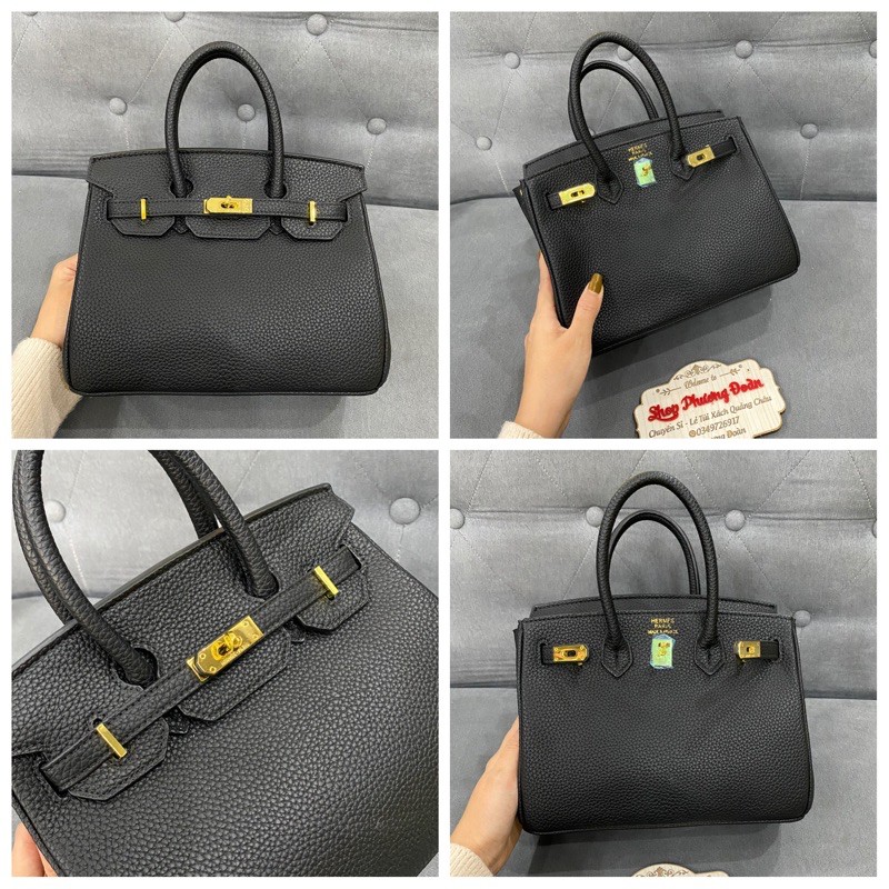 [BIKIN25] Túi da mềm size 25cm bản Súp pơ(K hộp) TẶNG KÈM KHĂN LỤA | BigBuy360 - bigbuy360.vn