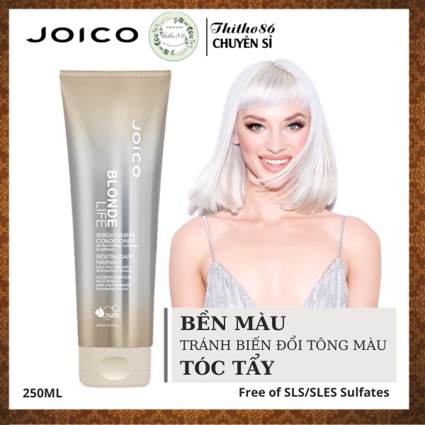 Dầu Xả Giữ Màu Phục Hồi Dành Cho Tóc Tẩy JOICO BLONDE LIFE BRIGHTENING Conditioner 250ml