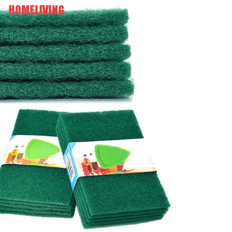 Set 5 Miếng Rửa Chén Màu Xanh Lá Tiện Dụng