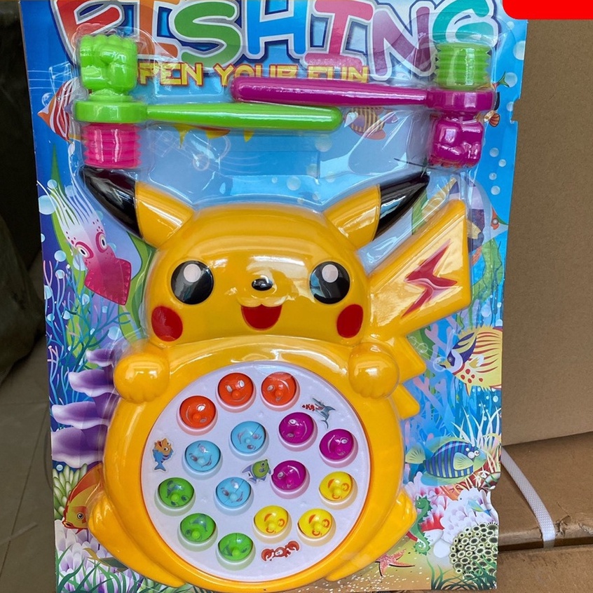 ĐỒ CHƠI VỈ ĐẬP CHUỘT HÌNH PIKACHU.Tú Liên