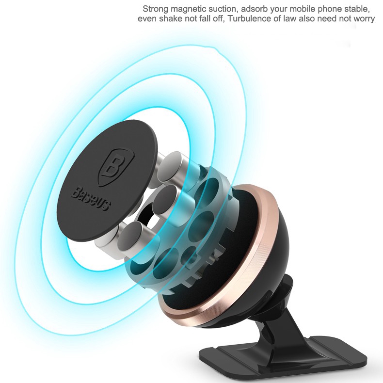 Giá đỡ điện thoại từ tính thương hiệu BASEUS cao cấp cho xe ô tô | BigBuy360 - bigbuy360.vn