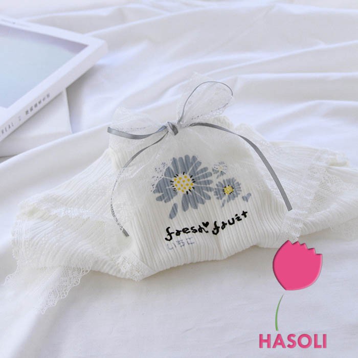 Quần Lót Nữ Cotton Hoa Cúc Kháng Khuẩn Y Tế Siêu Mềm Thoáng S56
