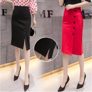 Chân váy bút chì ôm dáng xẻ tà gợi cảm cho nữ