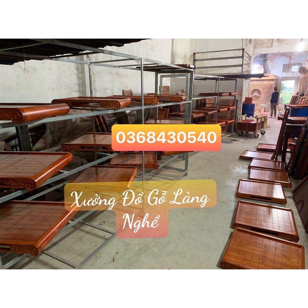 Bàn Cờ Tướng Gỗ Hương Cao Cấp