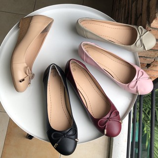 Búp bê da đế xuồng nơ nhí dễ thương