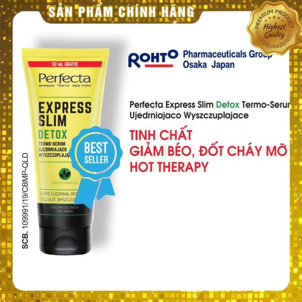 Kem Bôi Giảm Béo, Đốt Mỡ Express Slim Detox 250ml Nhập Khẩu Balan