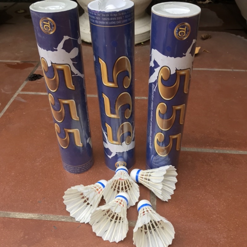 Cầu Lông 555 Tiêu Chuẩn Hộp 10 quả...