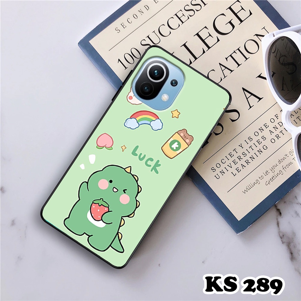 Ốp lưng Xiaomi Mi 11 Lite - Mi 11 Lite 5G - Mi 11 Lite 5G NE - Ốp in hình khủng long,dinosaur dễ thương
