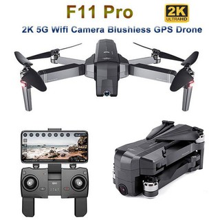 Flycam SJRC F11 PRO bản nâng cấp của SJRC F11 - Camera 2K - Bay 25 Phút - 2 GPS - Khoảng cách điều khiển 1.2KM
