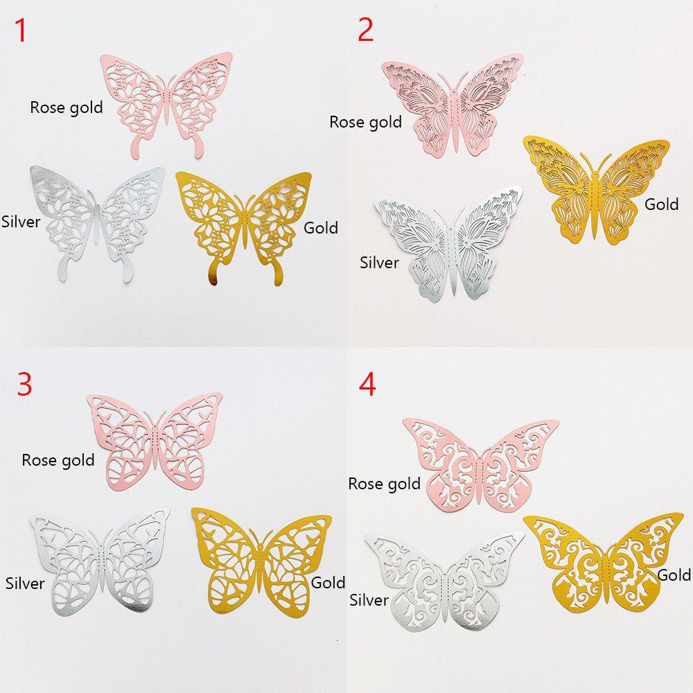 Bộ 12 Sticker Dán Tường Họa Tiết Hoạt Hình 3D Dùng Trang Trí Phòng Trẻ Nhỏ