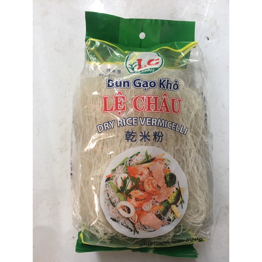 [Q.3] QUẬN 3 [HỎA TỐC] [RẺ NHẤT SHOPEE] [DEAL SỐC] BÚN GẠO KHÔ LỆ CHÂU VINH THẠNH DINH DƯỠNG DRY RICE VERMICELLI 500G
