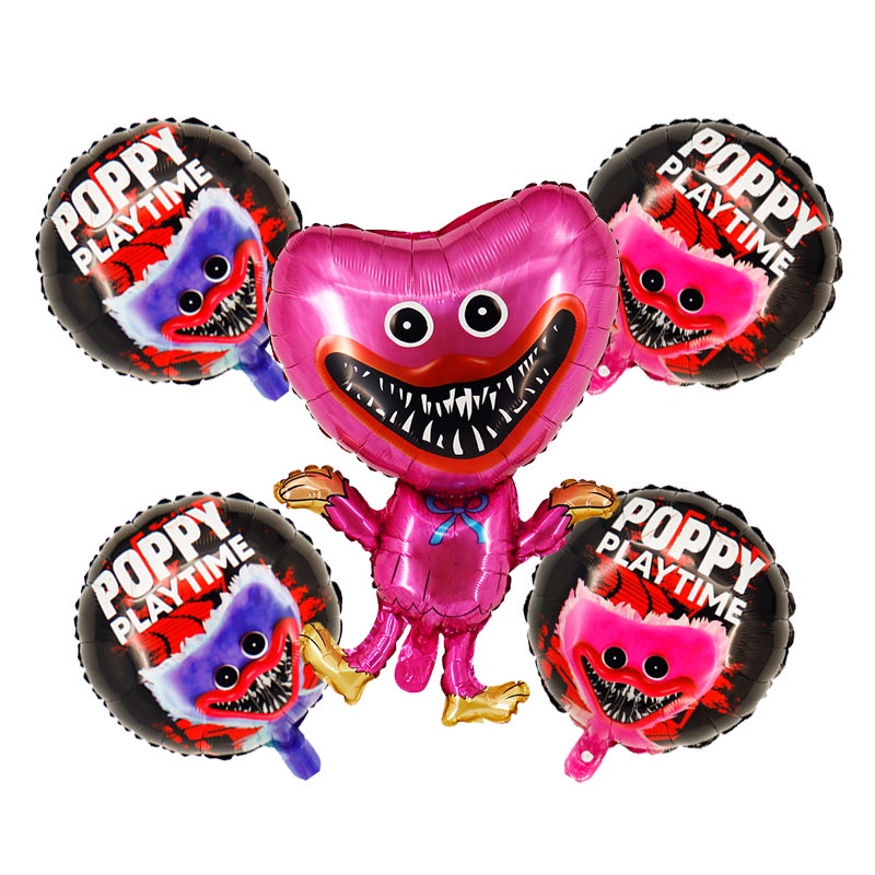 Bong Bóng Lá Nhôm Helium In Chữ Wuggy Dùng Trang Trí Tiệc Cưới / Sinh Nhật