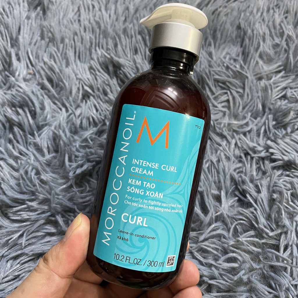 [Chính hãng ] Kem tạo sóng xoăn Moroccanoil Intense Curl Cream French 300ml ( New 2021 )