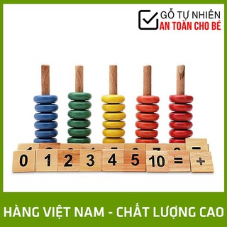 Bảng Tính Học Đếm và Số Đến 10 Giúp Bé Học Đếm Và Tư Duy Về Số Lượng Màu Sắc 