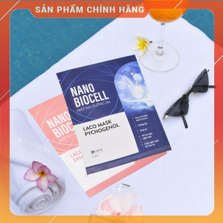 Mask BIOCELL NANO LACO - cấp ẩm, chăm sóc da chuyên sâu - 20g
