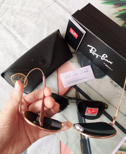 Kính Gọng Dẻo Nam Rayban RB6861 uốn cong không gãy tròng kính chống tia UV (ảnh+video)