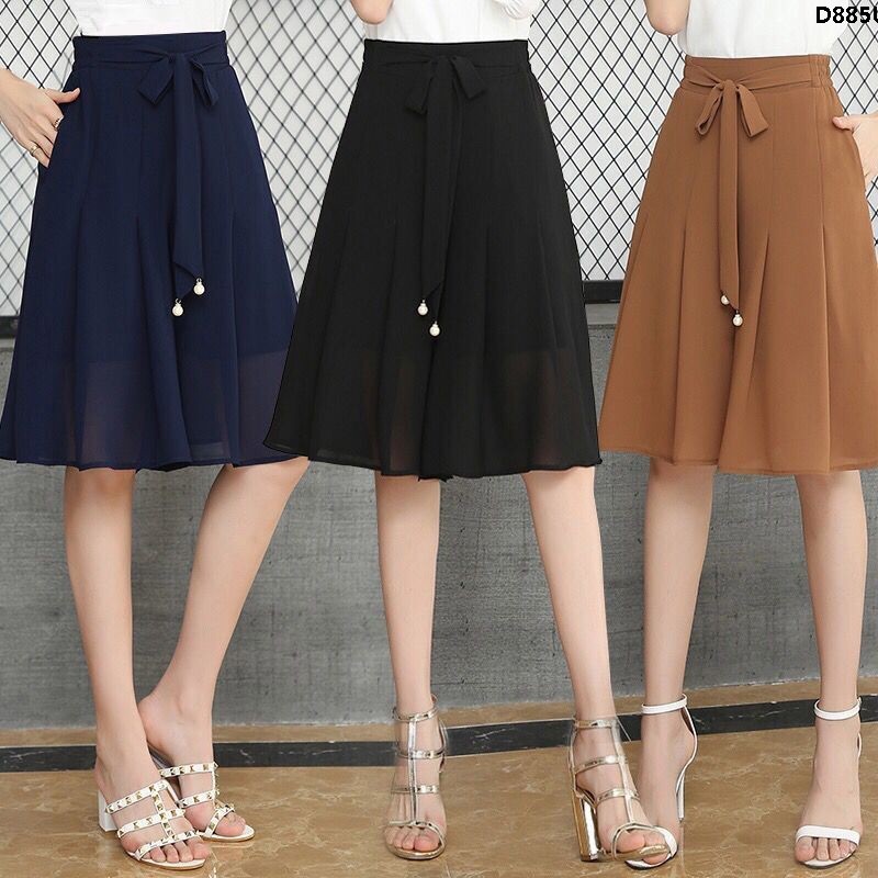 Quần Giả Váy Ống Rộng Lưng Cao Thời Trang 2019 | BigBuy360 - bigbuy360.vn