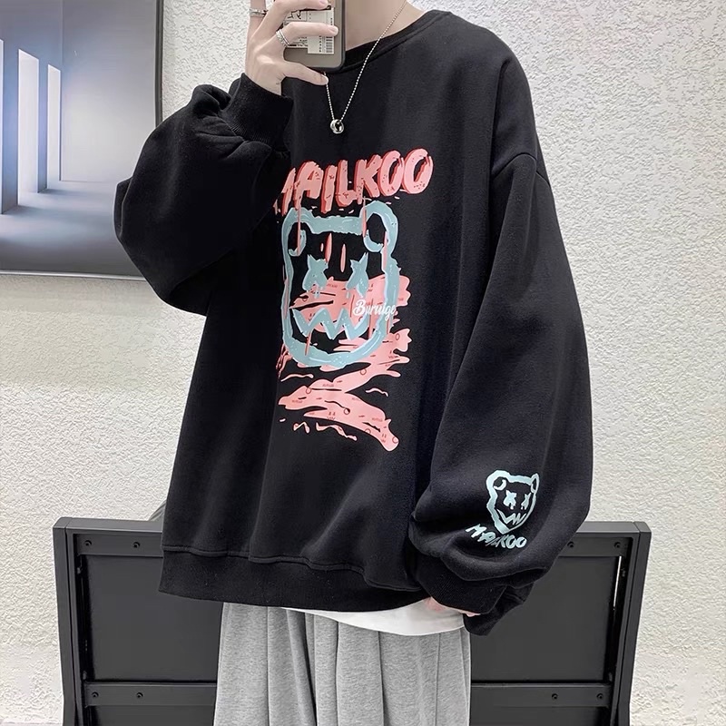 [HOT TREND 2022]  Áo Sweater form siêu rộng chất siêu dày - áo hoodie không mũ dáng rộng nam nữ -Hàng chất nỉ cao cấp-A8