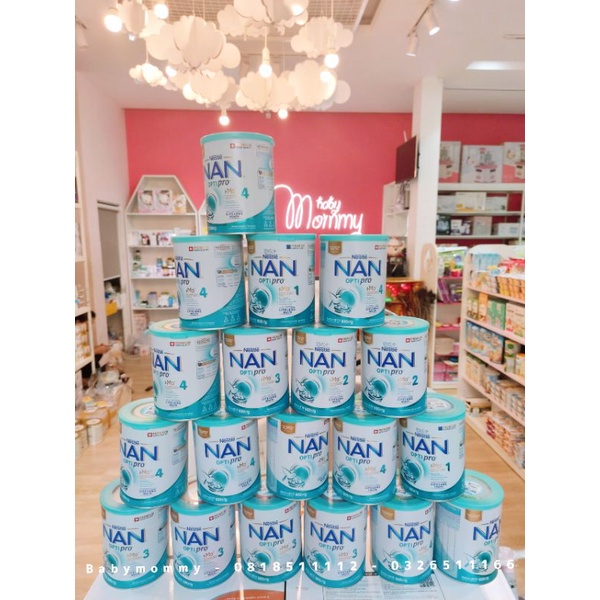 Sữa Nan Nga HMO Optipro 800g