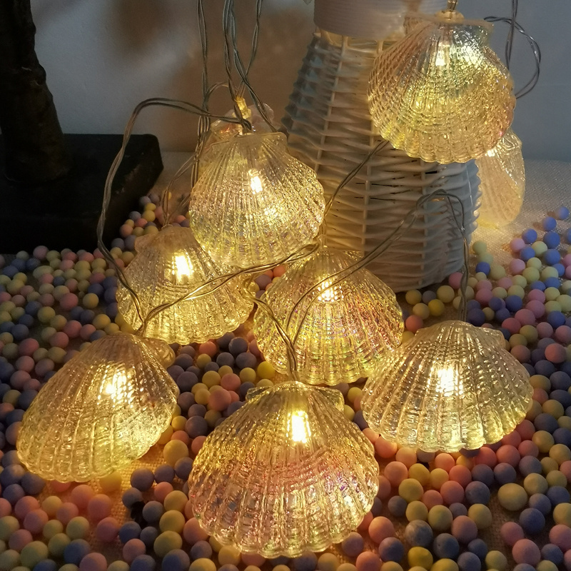 Dây Đèn Led Trang Trí Hình Vỏ Sò