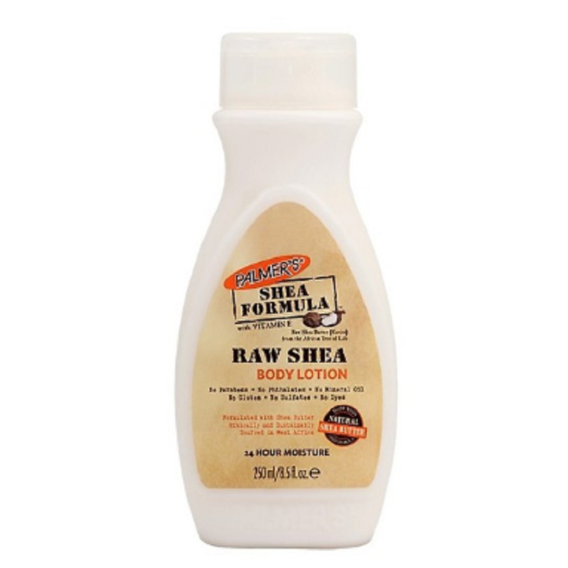 Sữa Dưỡng Thể Giữ Ẩm Bơ Hạt Mỡ Palmer’s Raw Shea Body Lotion (250ml)