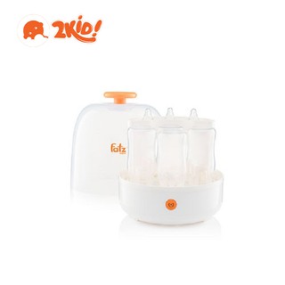 Máy tiệt trùng hơi nước siêu tốc 6 bình sữa Fatzbaby FB4019SL - 2Kid