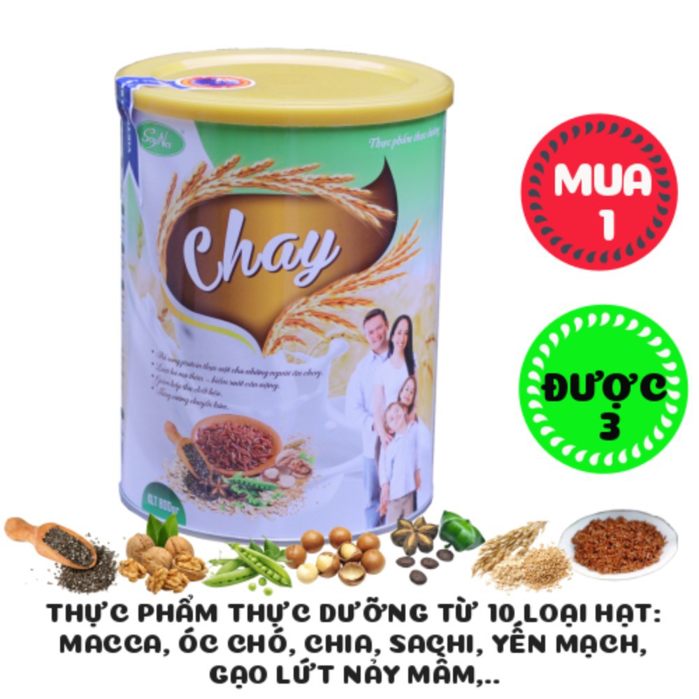 Sữa Hạt Chay SoyNa - Cung Cấp Nguồn Dinh Dưỡng Thanh Khiết - Sữa Thực Vật 10 Loại Hạt Cao Cấp