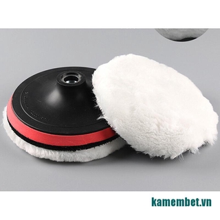 Đệm len nhân tạo 3 '' - 7 "dùng đánh bóng xe hơi