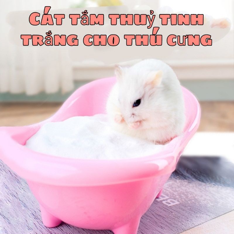 Cát tắm 1kg diệt khuẩn có mùi hương cho Hamster