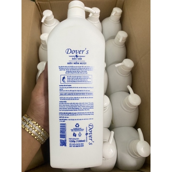 Dầu gội dover's chai 1200ml