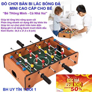 ĐỒ CHƠI BÀN BI LẮC BÓNG ĐÁ 4 TAY CẦM FULLBOX