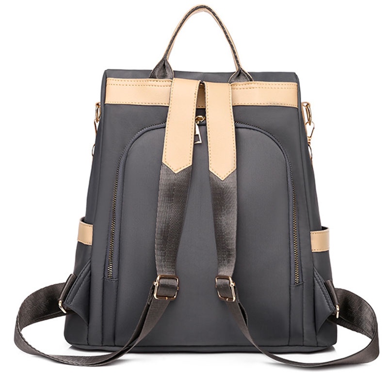 Ba lô du lịch IELGY chống trộm bằng vải oxford thời trang cho nữ