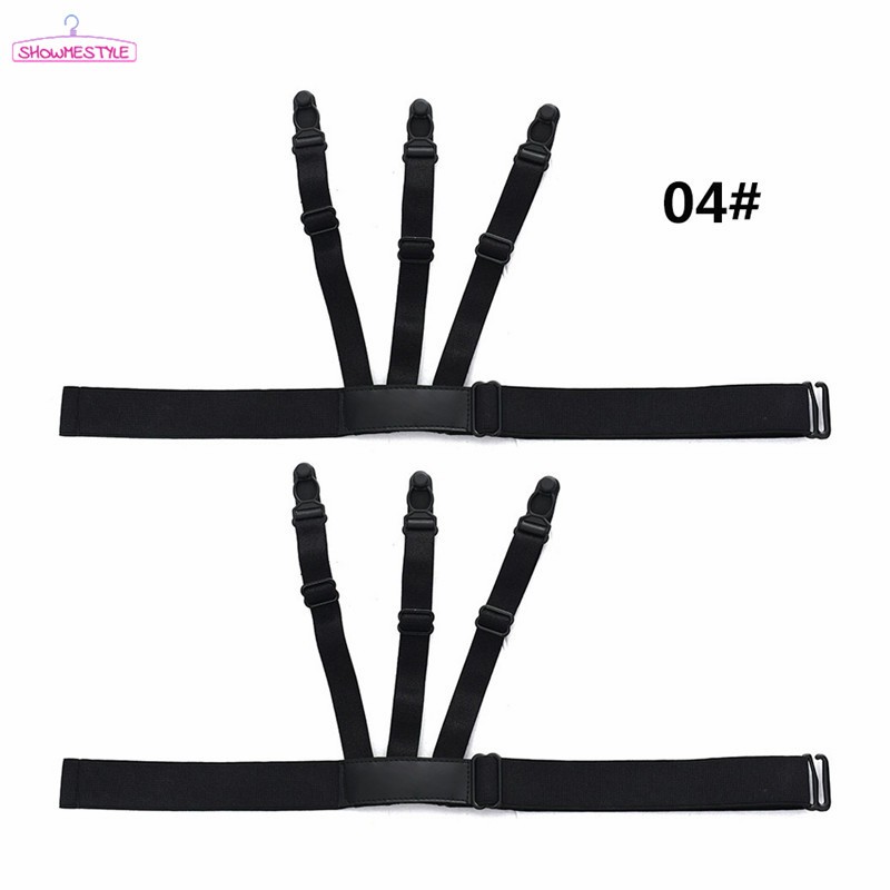 2 đai nịt cố định áo sơ mi thời trang nam