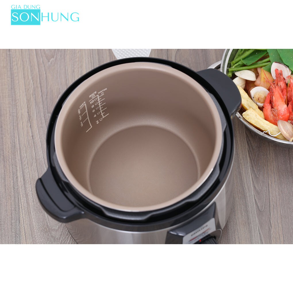 NỒI ÁP SUẤT PHILIPS HD2103 DUNG TÍCH 5.0 LÍT