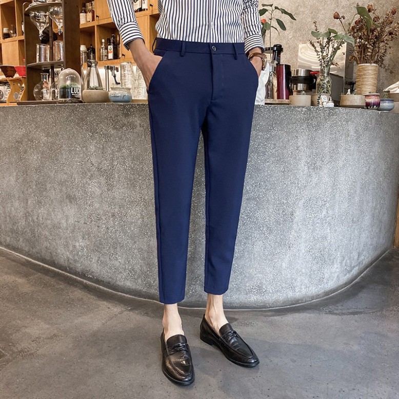 [VẢI TUYẾT MƯA ]Quần âu nam KOREAN cao cấp , dáng slimfit, chuẩn thiết kế Hàn quốc, cực tôn dáng, lịch sự, trẻ trung fla | BigBuy360 - bigbuy360.vn