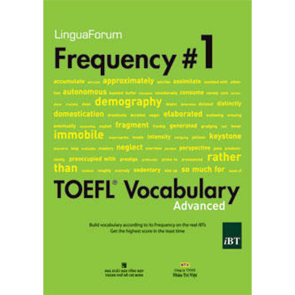 Sách - LinguaForum Frequency # 1 Toefl Vocabualary (Kèm 1CD)