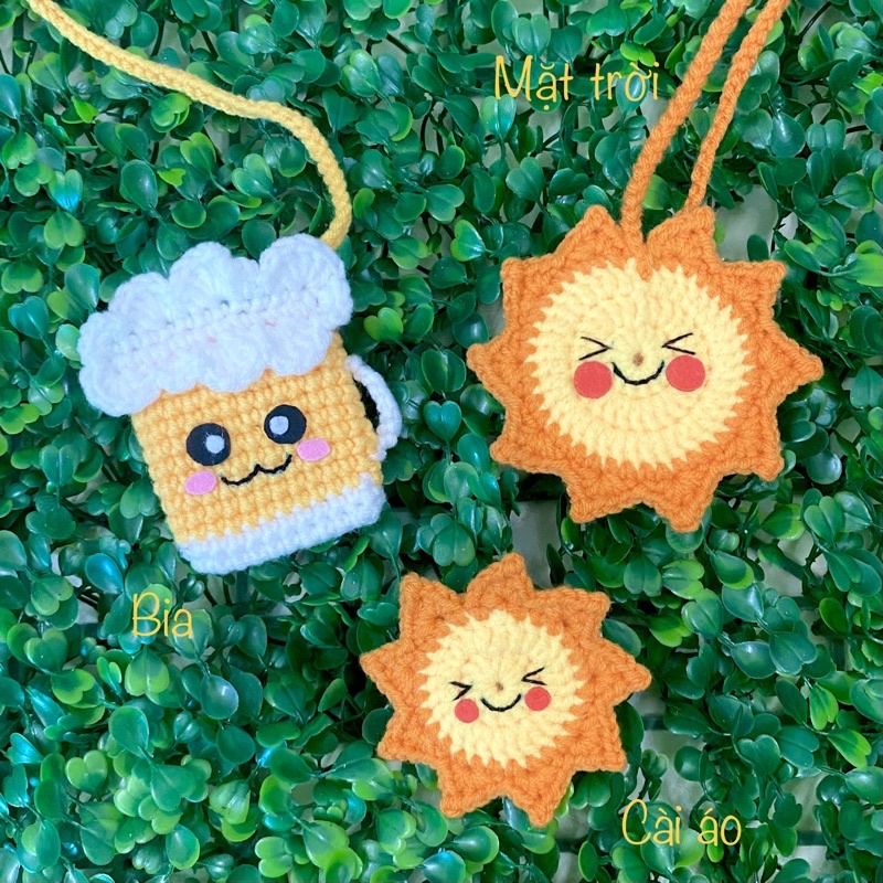 Túi đựng tỏi cho bé hình quả mít - Túi tránh vía cho trẻ sơ sinh