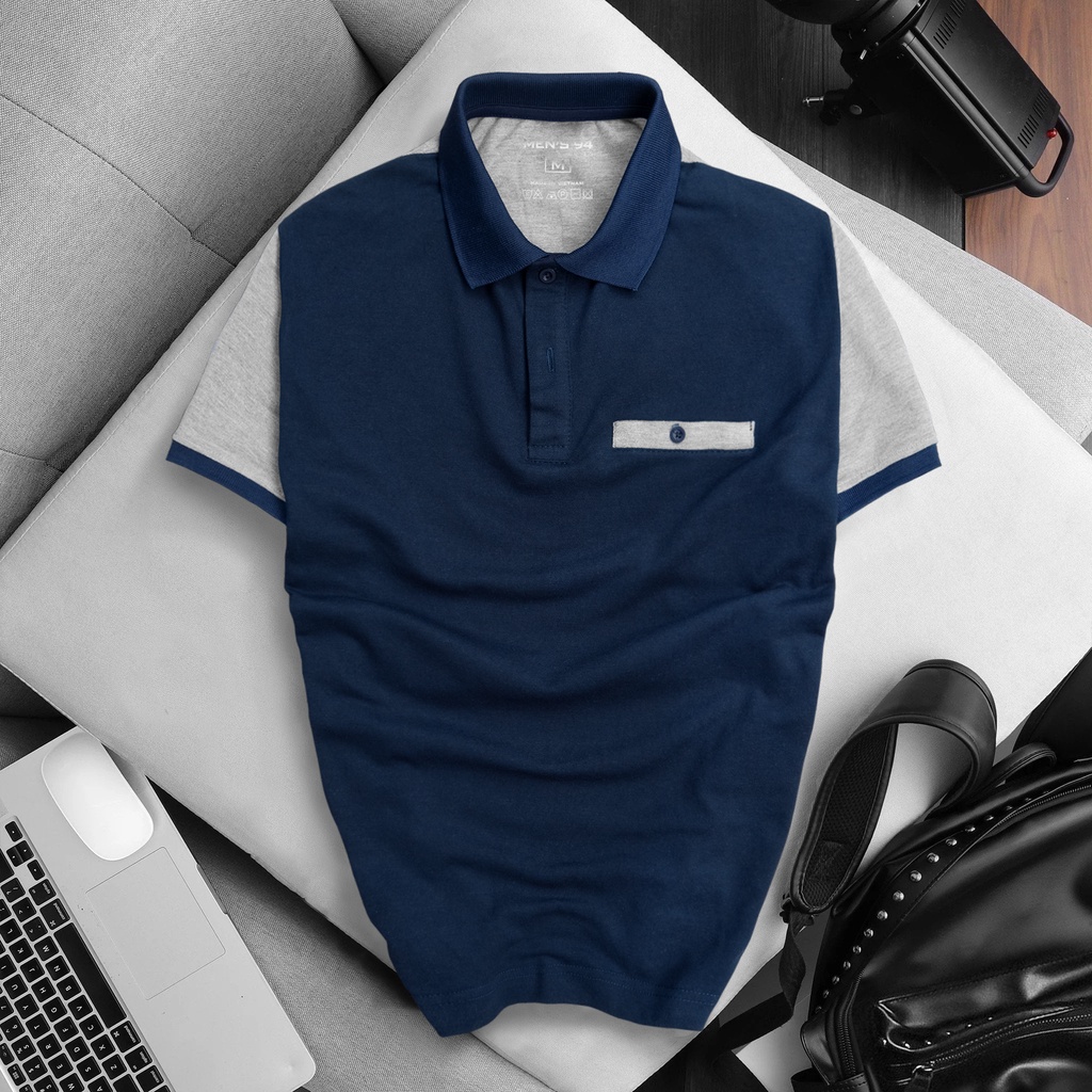 Áo Polo nam đẹp, áo thun polo nam ZEAN vải cá sấu CVC 95% cotton 5% Spandex mềm mịn thoáng mát, regular fit