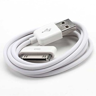 Dây cáp sạc điện thoại Iphone 4 lưới dày AA