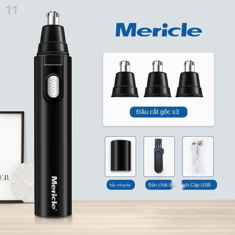 > Feike ưu đãi đặc biệt tông đơ cắt lông mũi điện mericle dành cho nam giới để làm sạch và cạo sản phẩm sạc