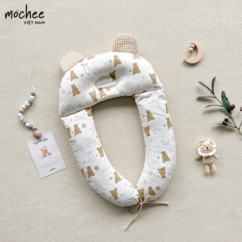 Mochee - Gối liền chặn vỏ đỗ MC150422