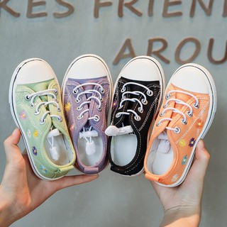 Giày Thể Thao Thêu Hoa Cho Bé B260