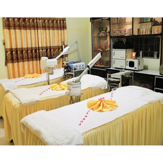Khăn trải giường spa cotton nhiều màu