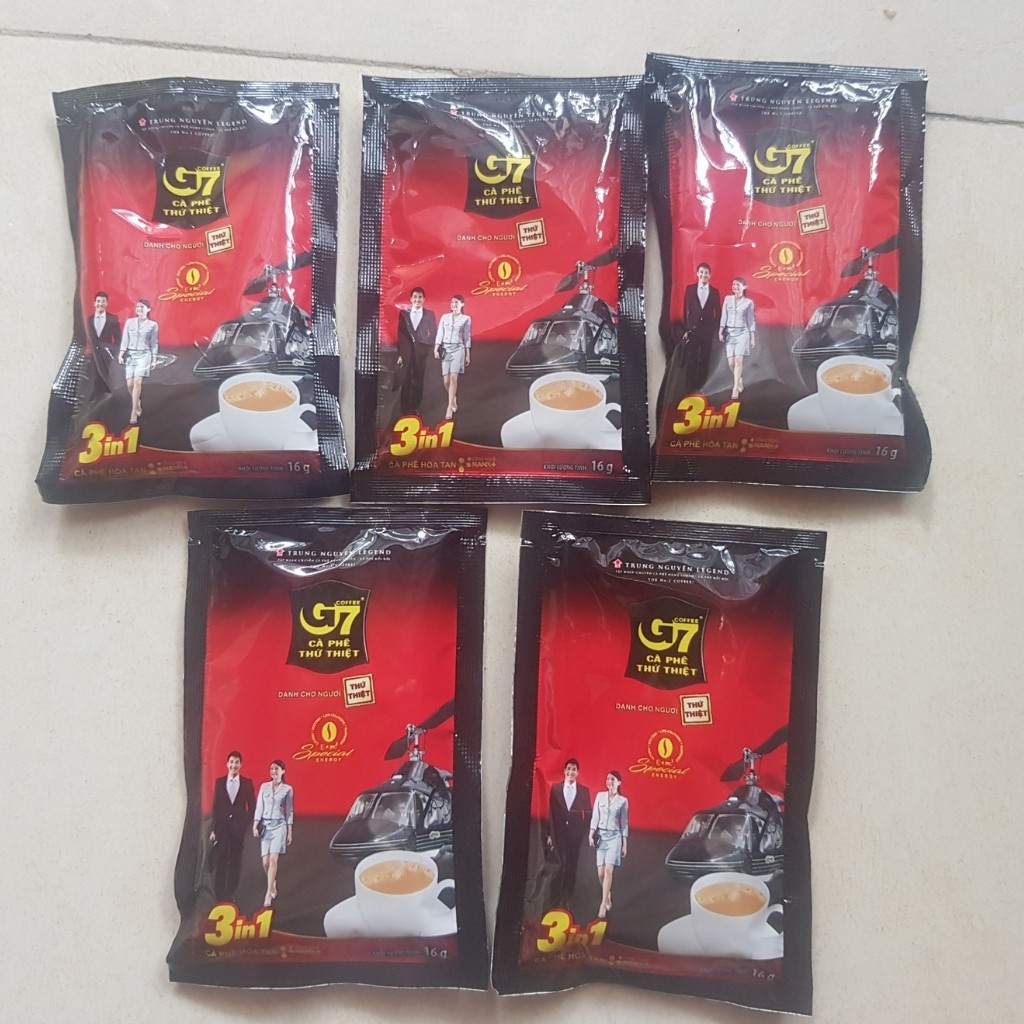 Gói Lẻ Cà Phê Hoà Tan G7 Trung Nguyên 3in1 G7 ( 1 gói *16gr) | BigBuy360 - bigbuy360.vn