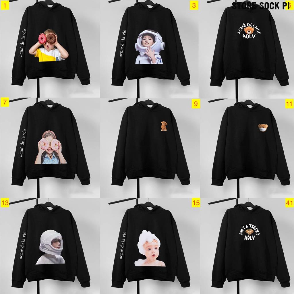 ÁO HOODIE ADLV Baby Face CHẤT NỈ COTTON UNISEX FULL MẪU