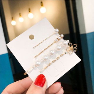 SET 4 CHIẾC KẸP TÓC NỮ THỜI TRANG HÀN QUỐC (T016)