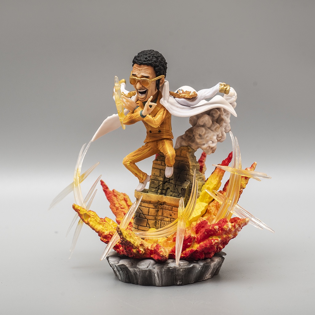 Mô hình One Piece Đô đốc hải quân Kizaru, mô hình OnePiece Figure Đô đốc hải quân Kizaru khỉ vàng Haki Shop