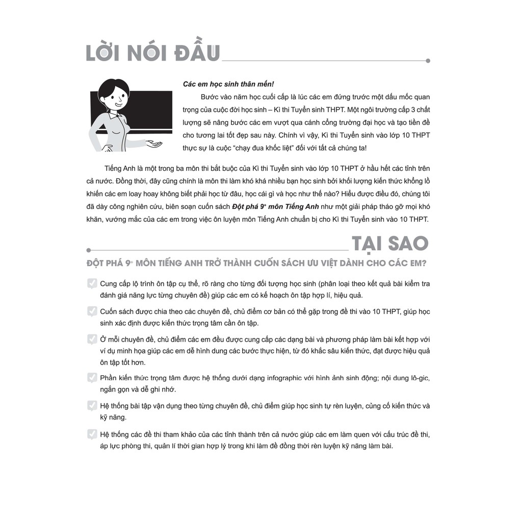 Sách - Đột phá 9+ môn Tiếng Anh thi vào 10 THPT (Phiên bản Classic)