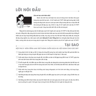 Đột Phá 9+ Môn Tiếng Anh - Kì Thi Vào Lớp 10 THPT